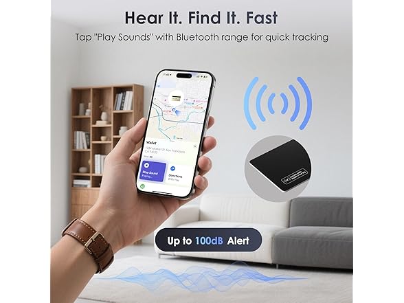 KINDEEP Wallet Tracker Card Air-Tag