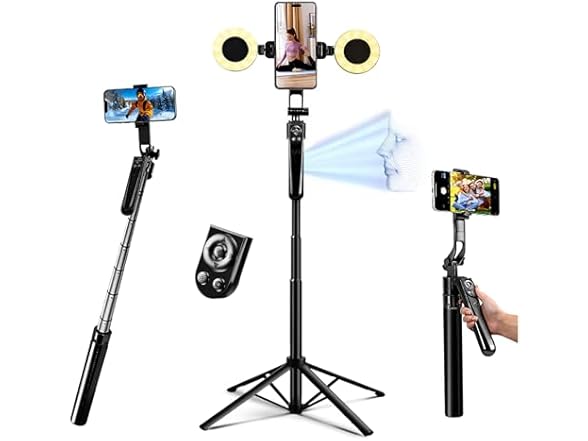 Euoto Face Tracking Selfie Stick Tripod