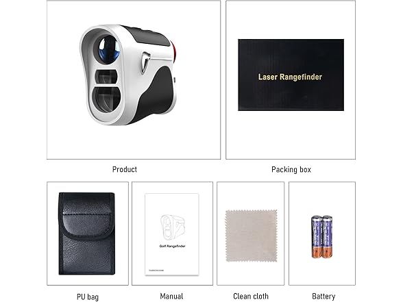 AquilaPro G4Pro Golf Rangefinder with Slope