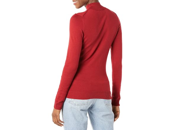 Amazon Essentials Women Lightweight Mock Sweater