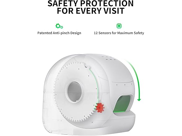 PETKIT W0670 automatic self-cleaning cat litter box
