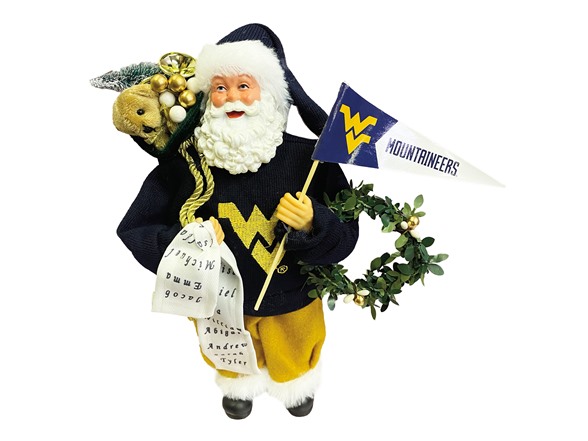 12" West Virginia Proud Santa