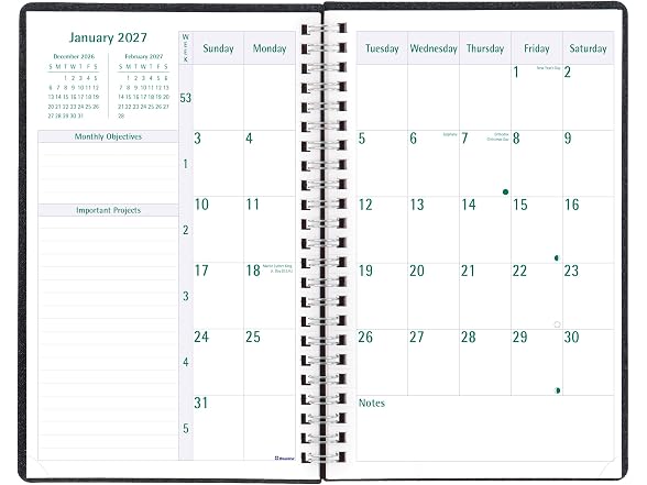 Blueline® 2027 Timanager® DuraFlex 5-Day