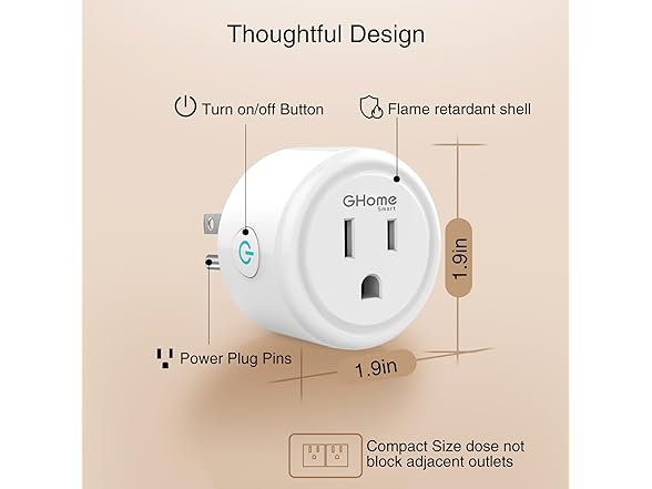 GHome WiFi Smart Plugs