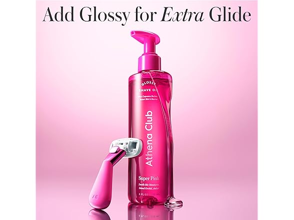 Athena Club Women's Mini Travel Razor Shave Kit