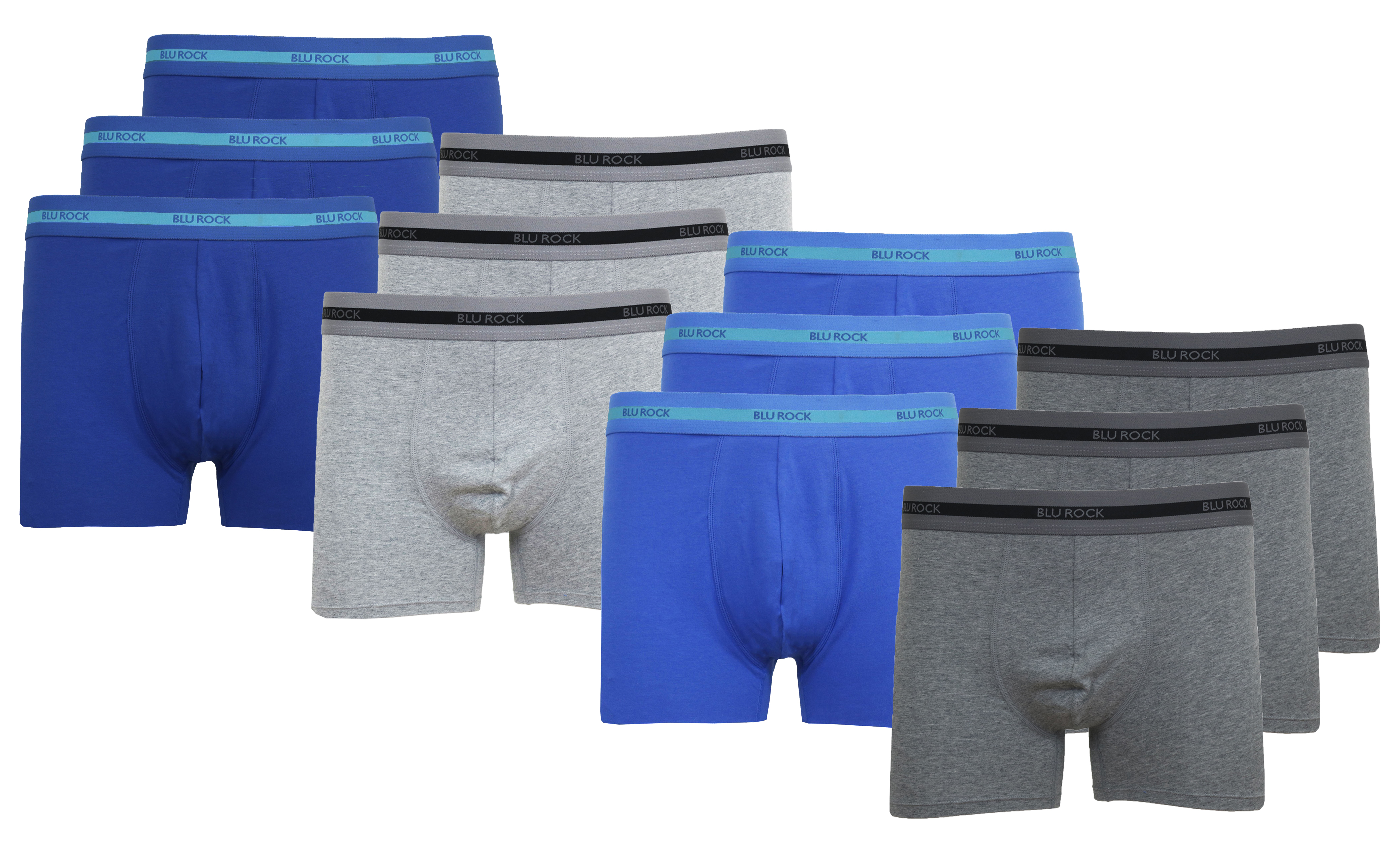 Cotton Flex Stretch Boxer Briefs (S-2XL) - Gallery 71
