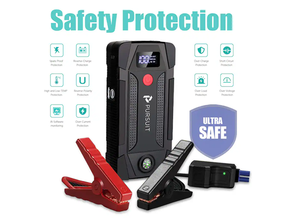 Pursuit 1000A Jump Starter & Power Bank