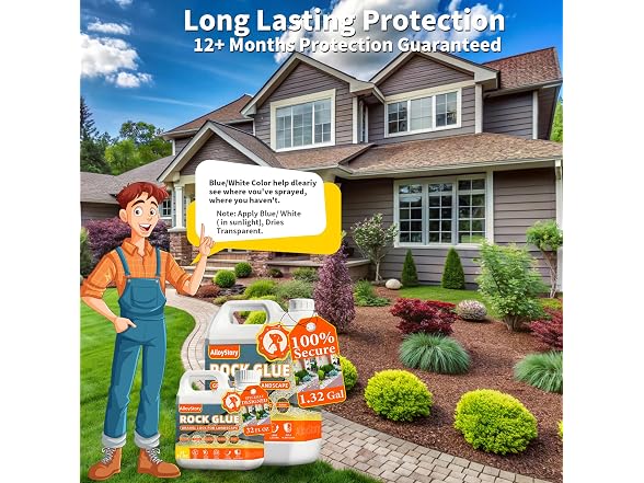 AlloyStory 32OZ Rock Glue for Landscaping