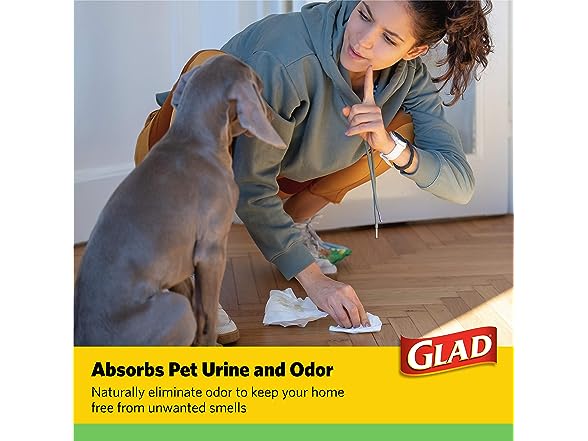 Glad for Pets Earth Friendly Bamboo Trai