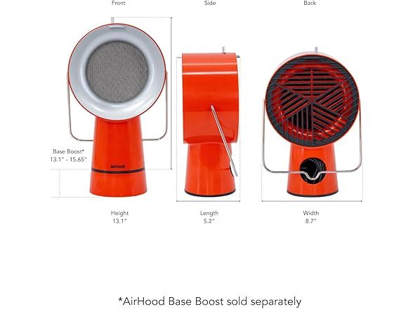 AirHood Wired Range Hood Portable Kitchen Exhaust Fan