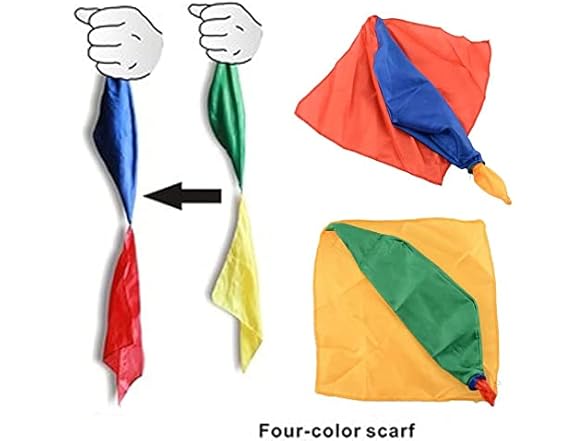 Yeahgoshopping Change Color Silk Scarf