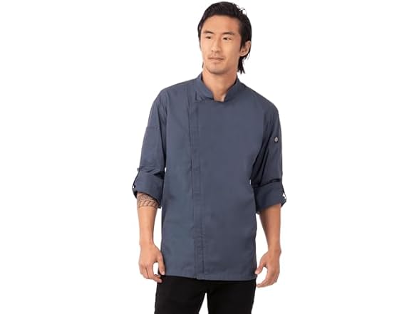 Chef Works Men's Hartford Coat (L)