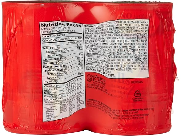 Chef Boyardee Spaghetti and Meatballs, 14.5 oz