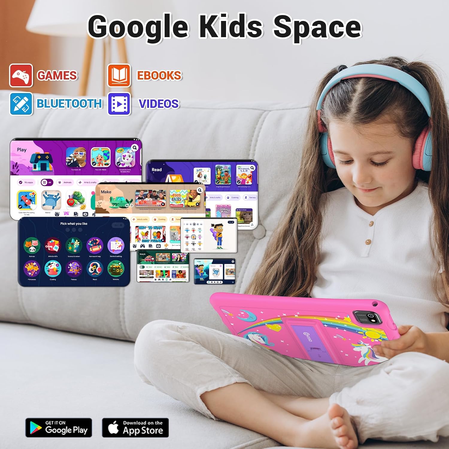Contixo K103 10" Kids Android Tablet (Open Box) - Gallery 22