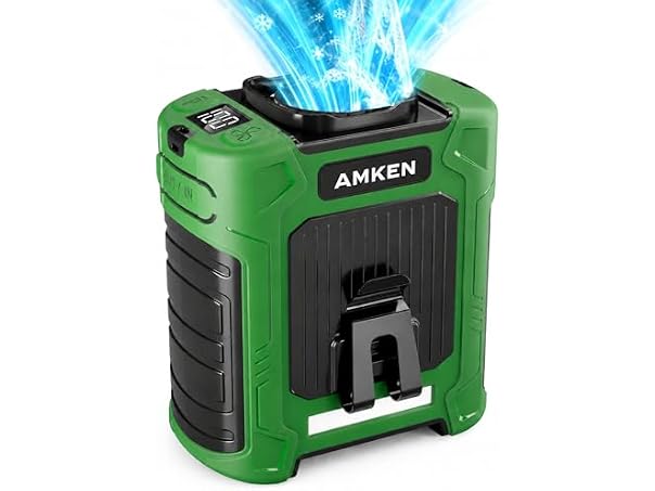 $17.99, Was $29.99, 40% Off! AMKEN Waist Fan 10000mAh dealfomo
