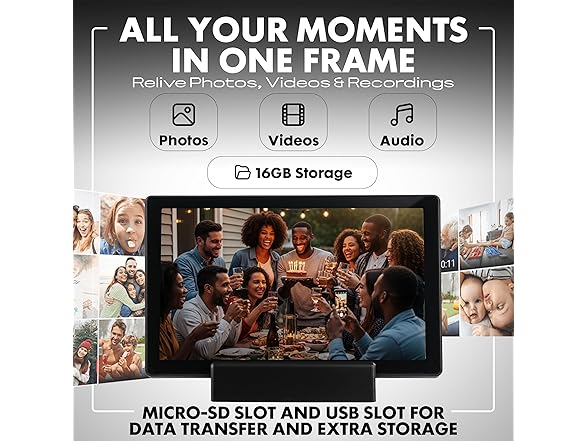 Minolta Smart Photo Frame 10.1 inch