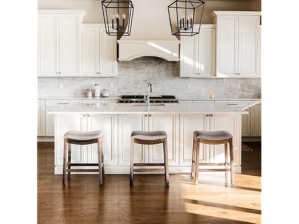 Maven Lane Adrien Backless 26" Counter Stool