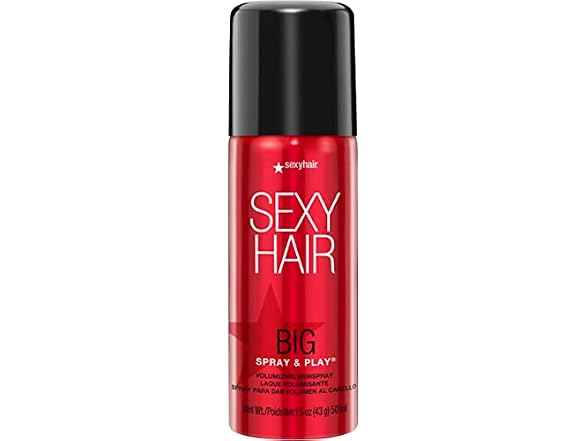 (3 Pack) Sexy Hair Spray and Play Volumizing Hairspray, 1.5 oz
