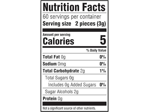 Eclipse, Sugar Free Gum Spearmint, 120 c