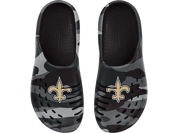 SAINTS Team Logo Garden Sandals (7/8)