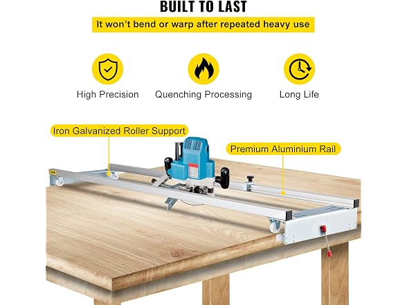 Router Sled, 60 inches / 152.4cm Width, Slab