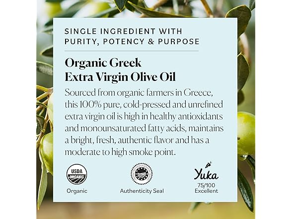 1CT Sky Organics - Organic Extra Virgin Olive Oil