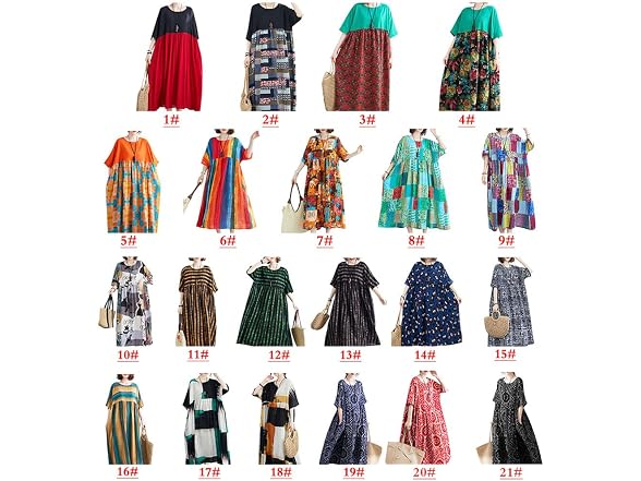 Versear Women (OS) Loose Cotton Rayon Dress Dress