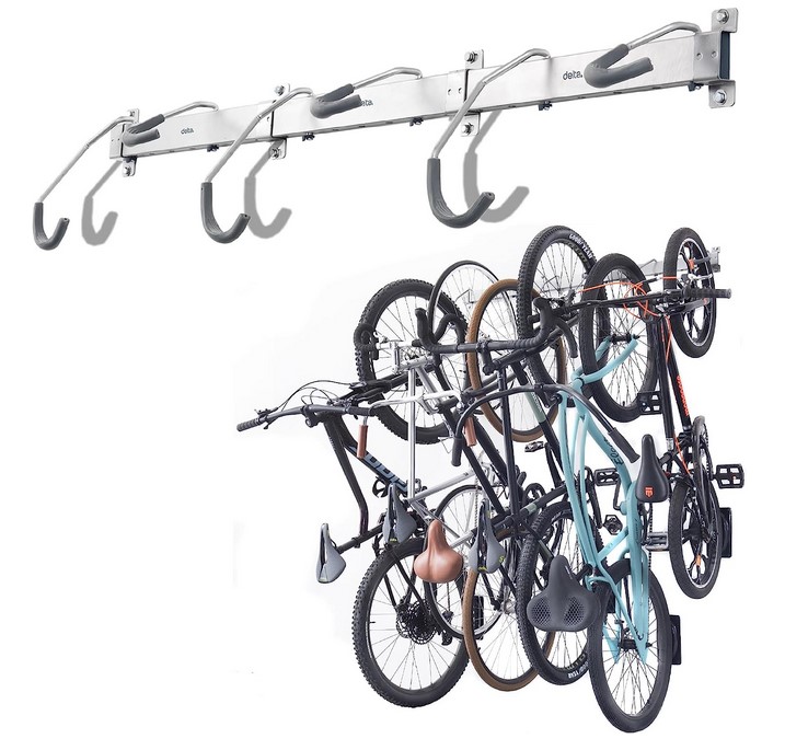 Delta Cycle Garage Bike Rack Wall Mount (6-Bike) - Gallery 7
