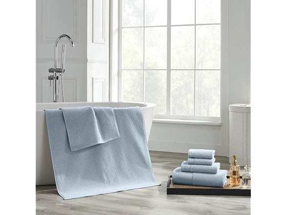 Modern Threads Waffle-Rib 6-Piece Towel Set