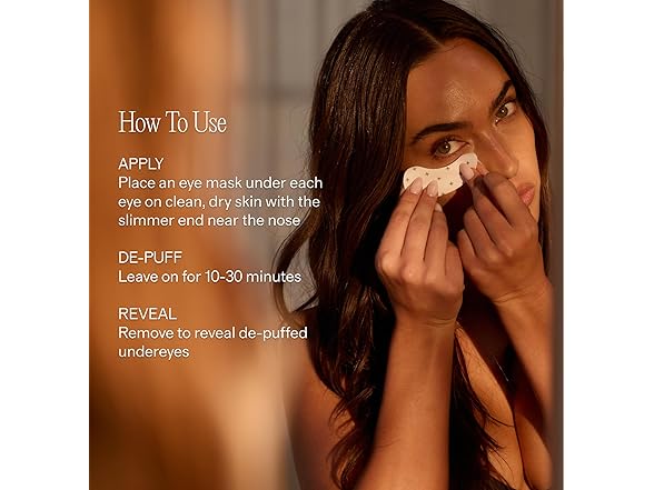 Lux Unfiltered Iced Latte Eye Patches 10pr