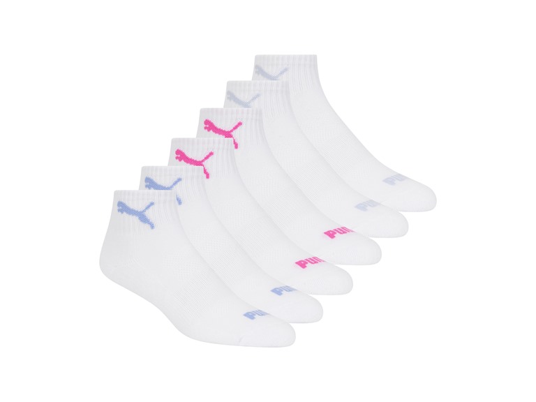 PUMA P600839 9-11 PUMA Women's 12-Pairs Quarter Crew