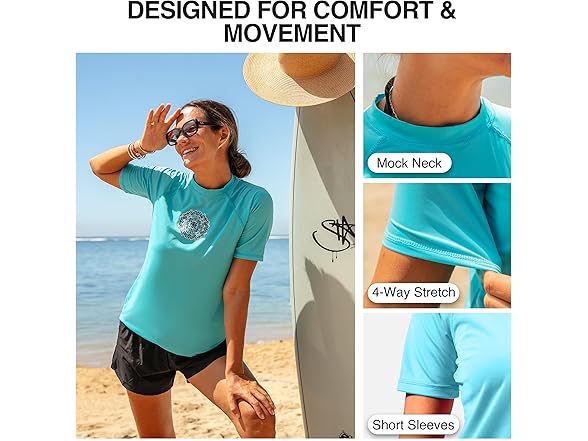 Kanu Surf Women's Juliette Aqua Rashguard (XL)