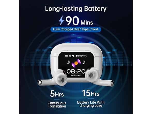 Rodxegu AI Language Translator Earbuds
