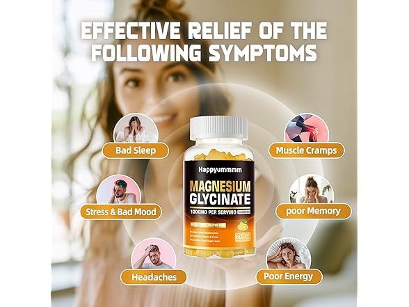 Happyummmm Magnesium Glycinate Gummies