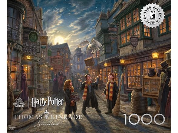 Harry Potter Diagon Alley 1000 Piece Puzzle