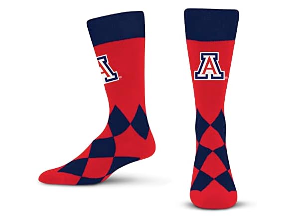 AZ Wildcats Big Diamond Socks