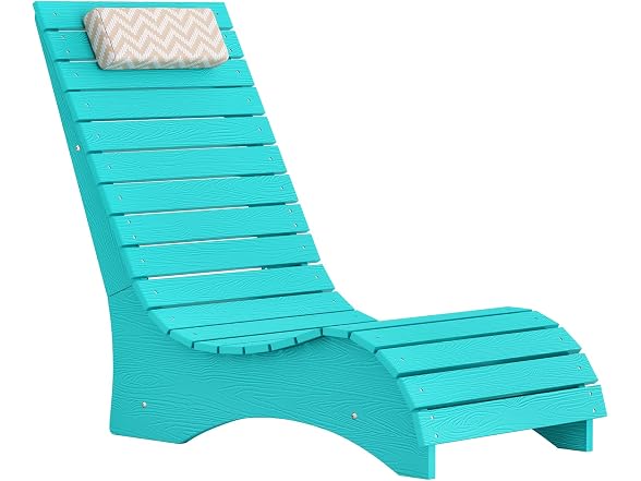 Homenjoy Aruba Blue In Pool Chair