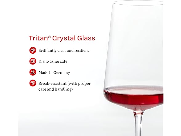 Eater x Zwiesel Fortessa Modus Crystal Glass, 17oz (Set of 8)