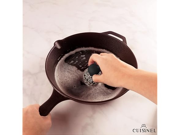 Cuisinel Cast Iron Chainmail Scrubber