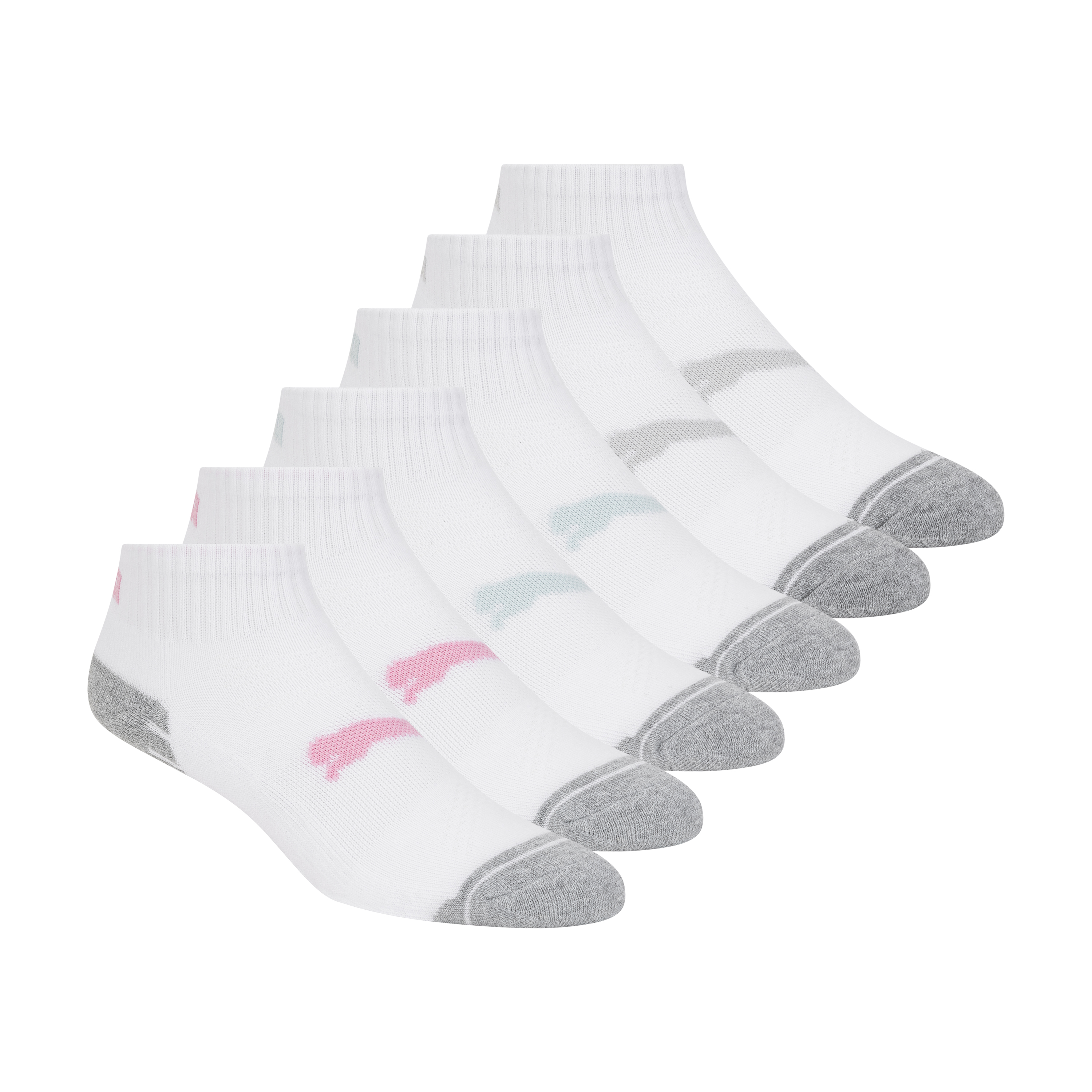 PUMA Women's 12-Pairs Quarter Crew Socks - Gallery 12