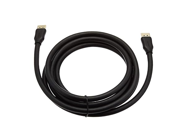 Amazon Basics DisplayPort Cable, 10 ft, 28-Pack