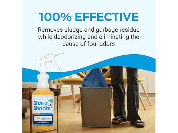 Foam Garbage Cleaner and Deodorizer