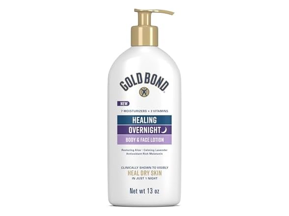 Gold Bond Overnight Body & Face Lotion 13oz