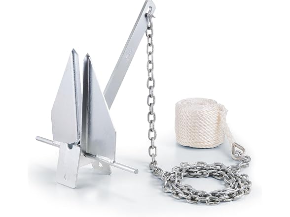 Fluke Style Anchor Kit, 8.5 LBS Hot-Dipped