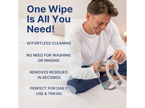 Snugell CPAP Mask Wipes, 110ct