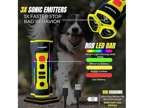 Mr Doggie Anti Barking Device for Dogs
