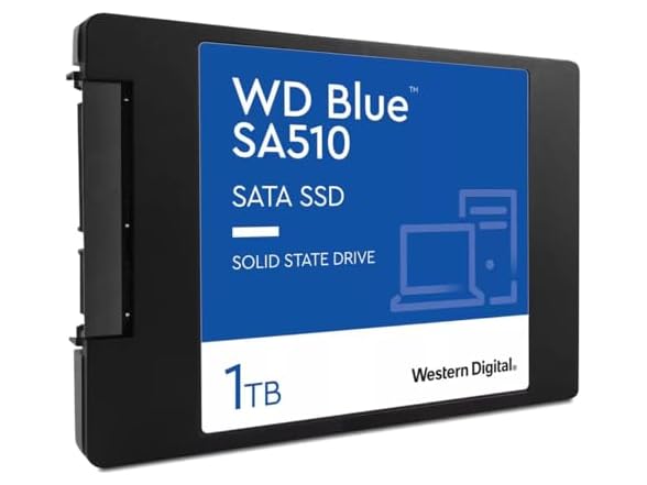 WD Blue SA510 1TB 2.5" SATA SSD