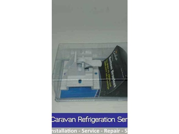 CAREFREE 901019 Awnings Bottom Bracket - White