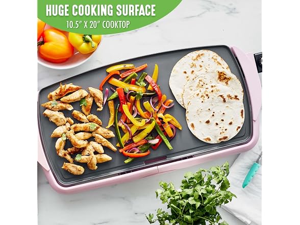 GreenLife 20” Extra Large Electric Griddle