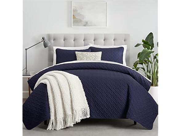 Serta ComfortSure 3PC Full/Queen Quilt Set